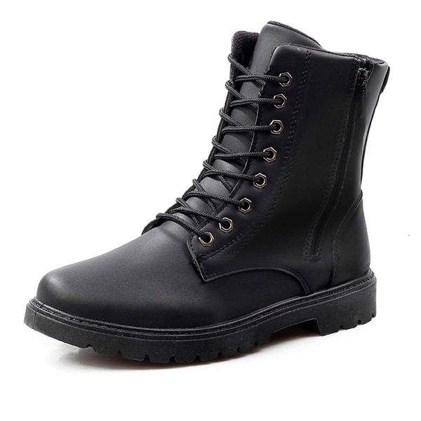 boots yween men leather lace up autumn winter shoes male waterproof british fashion 's 1 e4e5, Black
boots yween men leather lace up autumn winter shoes male waterproof british fashion 's 1 e4e5, Black