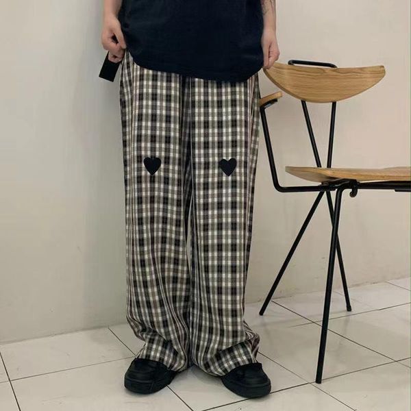 men's pants 2021 lattice printing casual fashion trend thin wide leg elastic waist black/blue color oversized trousers
men's pants 2021 lattice printing casual fashion trend thin wide leg elastic waist black/blue color oversized trousers