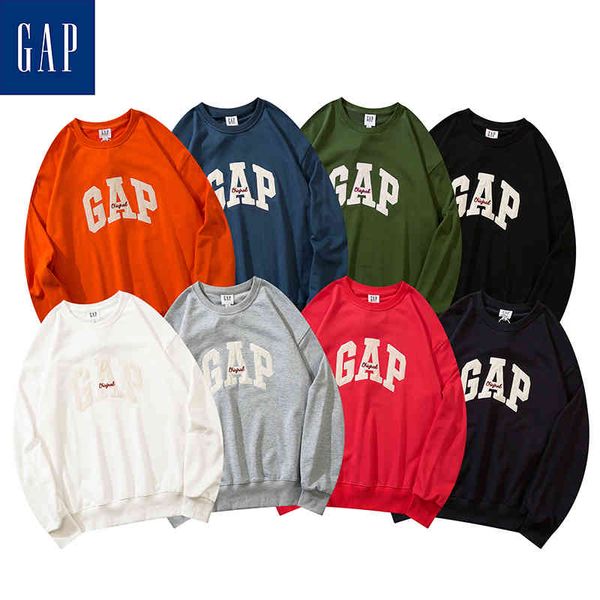 brand hoodie gap autumn winter round neck classic embroidered thin ins same couple pullover loose terry sweater, Black
brand hoodie gap autumn winter round neck classic embroidered thin ins same couple pullover loose terry sweater, Black