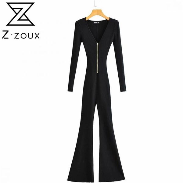 women jumpsuit long sleeve v-neck knitting s for vintage black rompers s 210513, Black;white
women jumpsuit long sleeve v-neck knitting s for vintage black rompers s 210513, Black;white