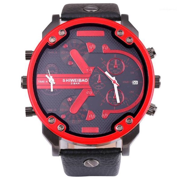 wristwatches brand multifunction quartz dual display men watches gift big dial military business wristwatch relojes hombre relogio masculino, Slivery;brown
wristwatches brand multifunction quartz dual display men watches gift big dial military business wristwatch relojes hombre relogio masculino, Slivery;brown