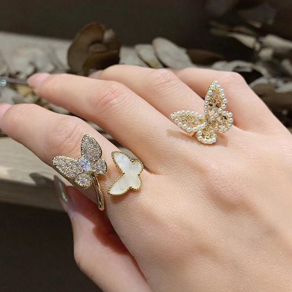 shs korean niche design series micro inla band s id zircon high-grade versatile korean niche design butterfly series butterfly ring ringmic, Silver
shs korean niche design series micro inla band s id zircon high-grade versatile korean niche design butterfly series butterfly ring ringmic, Silver