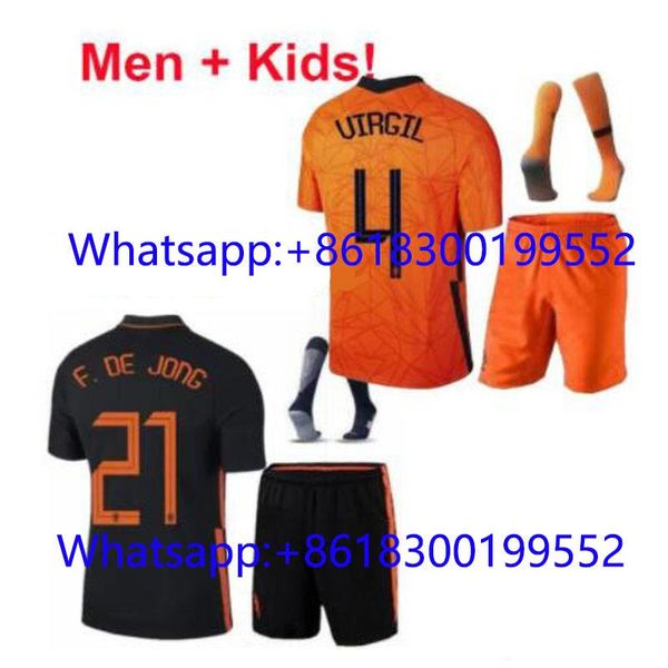 men's t-shirts 20 21 netherlands kids soccer kit de jong wijnaldum 2021 jersey youth strootman memphis child set uniforms, White;black
men's t-shirts 20 21 netherlands kids soccer kit de jong wijnaldum 2021 jersey youth strootman memphis child set uniforms, White;black