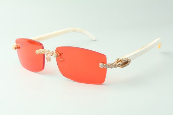 2021 exquisite bouquet diamond sunglasses 3524012 with natural white horn glasses lens 3.0 thickness,size: 18-140 mm, White;black
2021 exquisite bouquet diamond sunglasses 3524012 with natural white horn glasses lens 3.0 thickness,size: 18-140 mm, White;black
