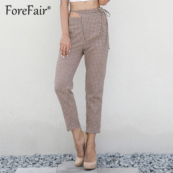 high waist plaid dstring pencil pants women trousers 2021 new autumn casual retro pants, Black;white
high waist plaid dstring pencil pants women trousers 2021 new autumn casual retro pants, Black;white