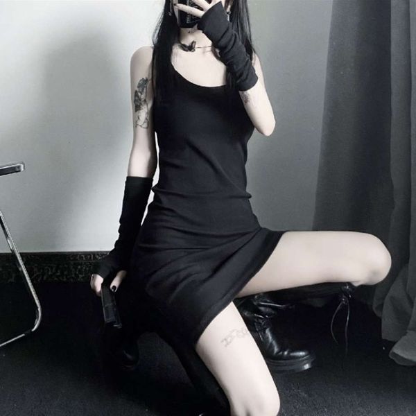 casual dresses dress women clothes harajuku classic black strap slim cotton stretch dark women's fa gba5, Black;gray
casual dresses dress women clothes harajuku classic black strap slim cotton stretch dark women's fa gba5, Black;gray