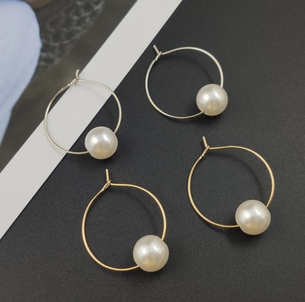 european and american chandelier simple personality fashion design jewelry geometric pearl earrings, Silver
european and american chandelier simple personality fashion design jewelry geometric pearl earrings, Silver
