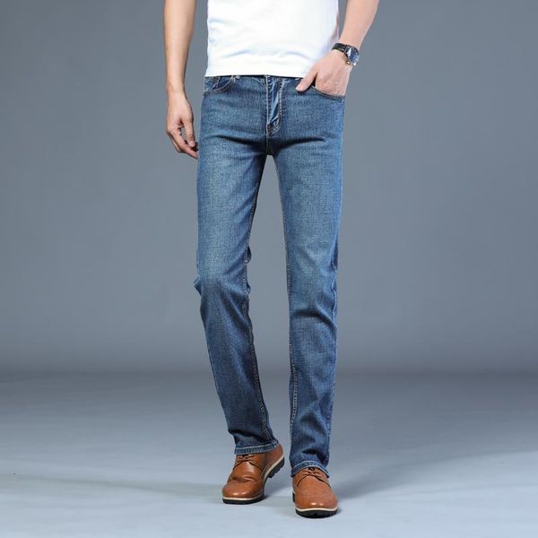 men's jeans mens smart spring autumn business casual straight regular blue stretch denim trousers hombre classic men pants 40 b5ff
men's jeans mens smart spring autumn business casual straight regular blue stretch denim trousers hombre classic men pants 40 b5ff