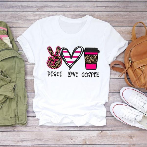 love leopard coffee heart 90s women t shirt cute autumn print lady womens graphic female tee, White
love leopard coffee heart 90s women t shirt cute autumn print lady womens graphic female tee, White