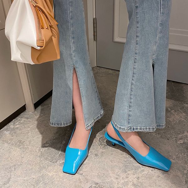 sandals fashion brand design square toe 2021 autumn thin low heels slingbacks shoes outdoor pumps for office utd2, Black
sandals fashion brand design square toe 2021 autumn thin low heels slingbacks shoes outdoor pumps for office utd2, Black