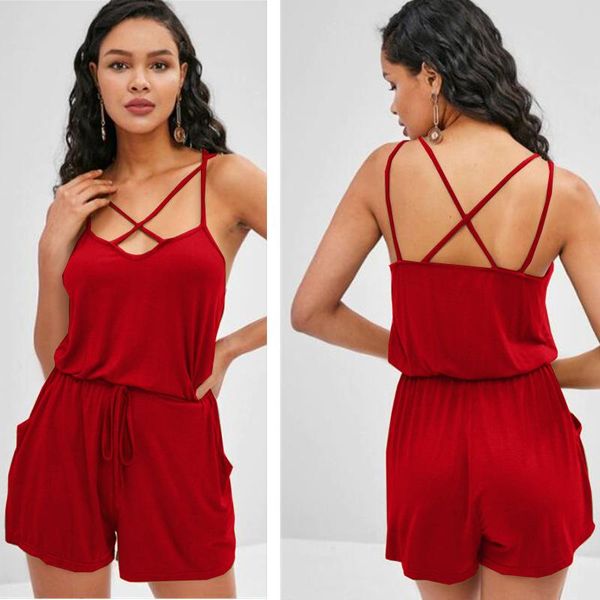 women's jumpsuits & rompers jumpsuit women casual chiffon summer playsuit overalls body feminino woman clothes, Black;white
women's jumpsuits & rompers jumpsuit women casual chiffon summer playsuit overalls body feminino woman clothes, Black;white