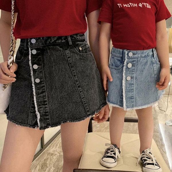 parent-child denim skirts baby girl and mother summer spring wear jeans skirt parants clothes, Blue
parent-child denim skirts baby girl and mother summer spring wear jeans skirt parants clothes, Blue