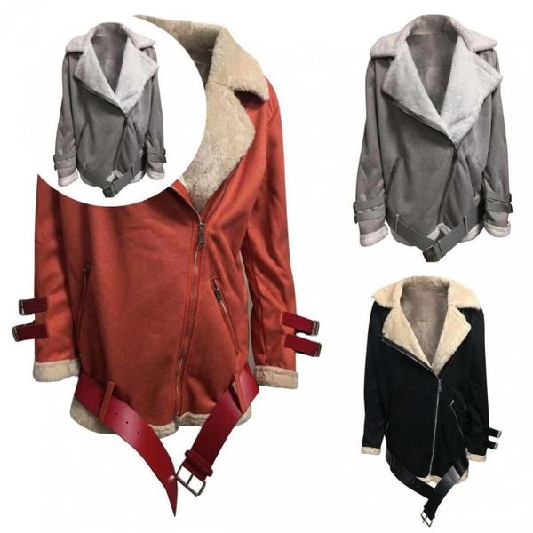 women's jackets mild to skin good-looking cashmere women overcoat zipper closure clothes fine workmanship for autumn, Black;brown
women's jackets mild to skin good-looking cashmere women overcoat zipper closure clothes fine workmanship for autumn, Black;brown