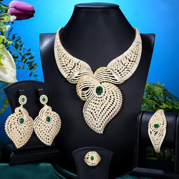 earrings & necklace godki gorgeous sparkly luxury big bangle ring jewelry set for noble brides wedding jewellery, Silver
earrings & necklace godki gorgeous sparkly luxury big bangle ring jewelry set for noble brides wedding jewellery, Silver