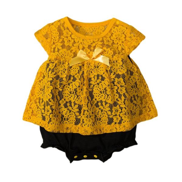 3-18m sweet toddler girl clothing flower lace short sleeve romper+shorts princess style with cute bow decoration summer sets, White
3-18m sweet toddler girl clothing flower lace short sleeve romper+shorts princess style with cute bow decoration summer sets, White