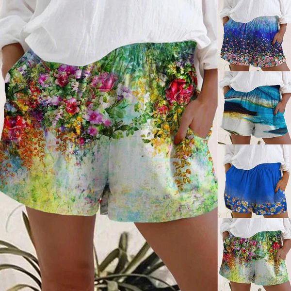 women's shorts basic bandana flowy breathable pockets female casual summer clothing 2021 kurze hosen frauen, White;black
women's shorts basic bandana flowy breathable pockets female casual summer clothing 2021 kurze hosen frauen, White;black