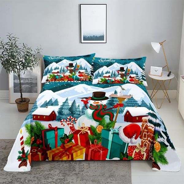sheets & sets christmas surprise 0.9/1.2/1.5/1.8/2.0m digital printing polyester bed flat sheet with case print bedding set
sheets & sets christmas surprise 0.9/1.2/1.5/1.8/2.0m digital printing polyester bed flat sheet with case print bedding set