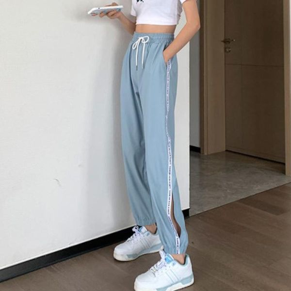 women's pants & capris summer quick-drying sports loose feet high waist letters harajuku white ice silk casual nine-point harem, Black;white
women's pants & capris summer quick-drying sports loose feet high waist letters harajuku white ice silk casual nine-point harem, Black;white