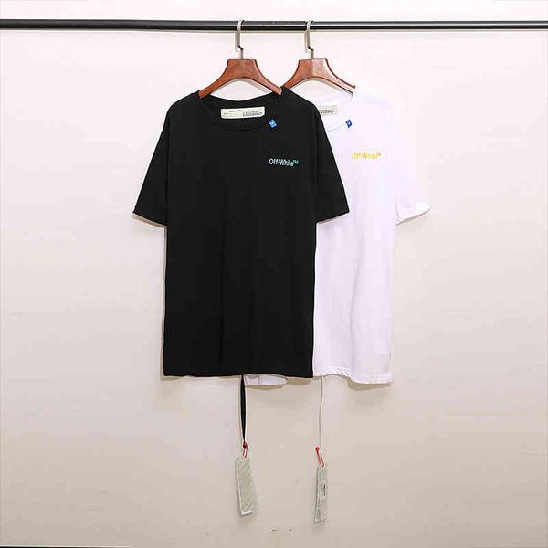 arrstyle 2021 new summer off line embroidery leisure short sleeve junior couple ordinary loose t-shirt, White;black
arrstyle 2021 new summer off line embroidery leisure short sleeve junior couple ordinary loose t-shirt, White;black