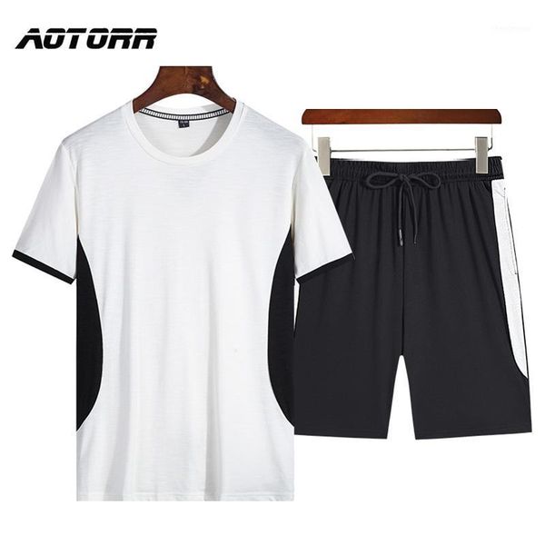 casual summer suits men's fitness suit tshirt + shorts men 2 piece sets thin short sleeve clothing male breathable sportswear tracksuit, Gray
casual summer suits men's fitness suit tshirt + shorts men 2 piece sets thin short sleeve clothing male breathable sportswear tracksuit, Gray