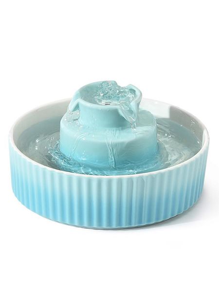 drinking fountain ceramic pet cat water fountains dispenser with filters for cats dogs bowls & feeders
drinking fountain ceramic pet cat water fountains dispenser with filters for cats dogs bowls & feeders