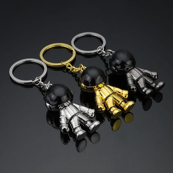 three dimensional astronaut space robot metal keychain car advertisement waist key ring chain pendant accessories, Slivery;golden
three dimensional astronaut space robot metal keychain car advertisement waist key ring chain pendant accessories, Slivery;golden