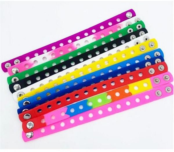 soft silicone sports bracelet wristband 18/21cm fit shoe croc buckle charm accessory fashion jewelry for men women, Golden;silver
soft silicone sports bracelet wristband 18/21cm fit shoe croc buckle charm accessory fashion jewelry for men women, Golden;silver