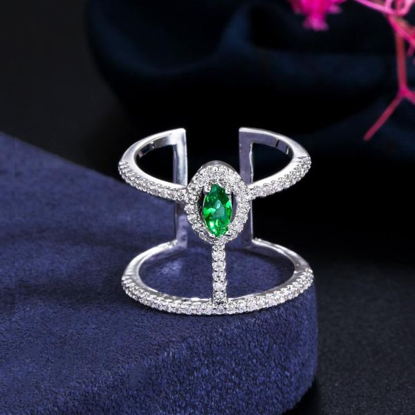 cluster rings resizable design gorgeous oval green cubic zirconia stone adjustable ring for ladies wedding party jewelry r162, Golden;silver
cluster rings resizable design gorgeous oval green cubic zirconia stone adjustable ring for ladies wedding party jewelry r162, Golden;silver