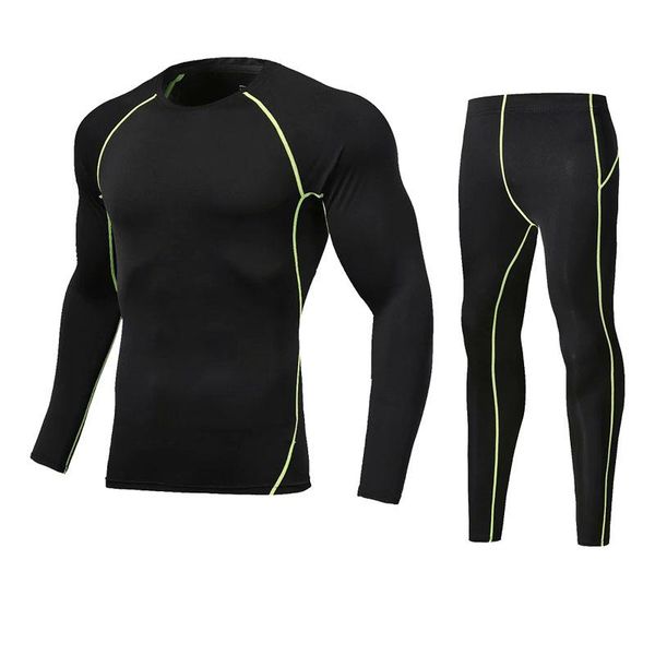 men running fitness sets sports wear compression training pants tights gym clothes basketball jacket leggings jerseys, Black;blue
men running fitness sets sports wear compression training pants tights gym clothes basketball jacket leggings jerseys, Black;blue