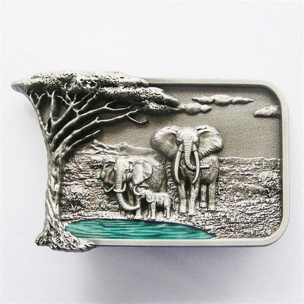 original africa elephant big tree wildlife western belt buckle also stock in us belts, Black;brown
original africa elephant big tree wildlife western belt buckle also stock in us belts, Black;brown