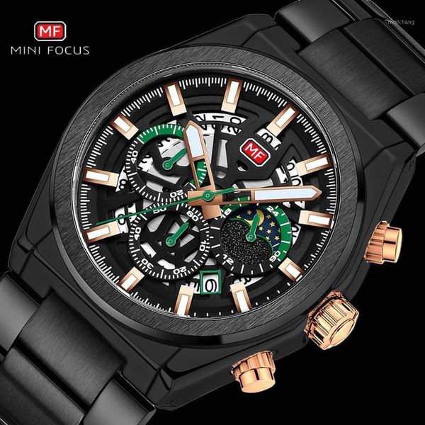 luxury cool black quartz watches men multifunction dials clocks fashion metal strap wristwatch male brand wristwatches, Slivery;brown
luxury cool black quartz watches men multifunction dials clocks fashion metal strap wristwatch male brand wristwatches, Slivery;brown