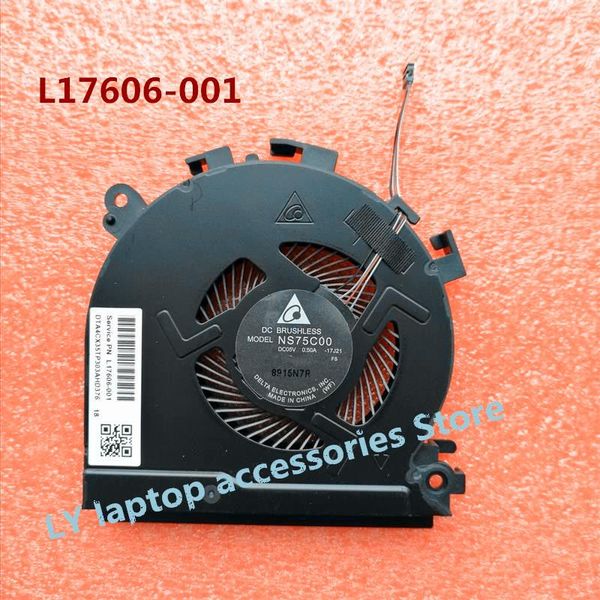 for spectre x360 15-ch 15-ch011dx 15-ch013tx tpn-q200 original lapcpu cooling fan l r l17605-001 l17606-001 pads
for spectre x360 15-ch 15-ch011dx 15-ch013tx tpn-q200 original lapcpu cooling fan l r l17605-001 l17606-001 pads