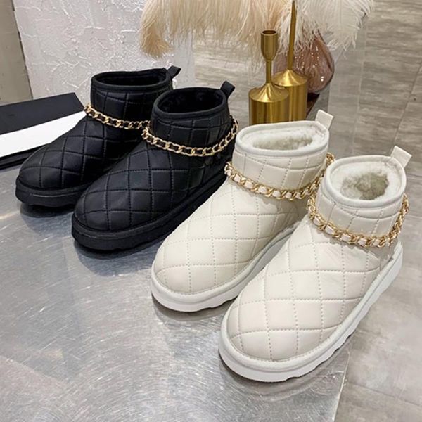 boots metal chain woman winter warm flat zapatos de mujer ankle shoes women round toe elegant fashion female 2021, Black
boots metal chain woman winter warm flat zapatos de mujer ankle shoes women round toe elegant fashion female 2021, Black
