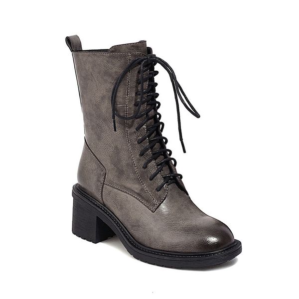 asumer european women round foot zip lace until autumn winter boots ladies shoes, Black
asumer european women round foot zip lace until autumn winter boots ladies shoes, Black