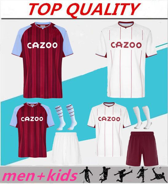 men + kids kits 21/22 grealish soccer jersey wesley kodja 2021 2022 el ghazi chester mcginn jugador football shirts mens set, Black;yellow
men + kids kits 21/22 grealish soccer jersey wesley kodja 2021 2022 el ghazi chester mcginn jugador football shirts mens set, Black;yellow