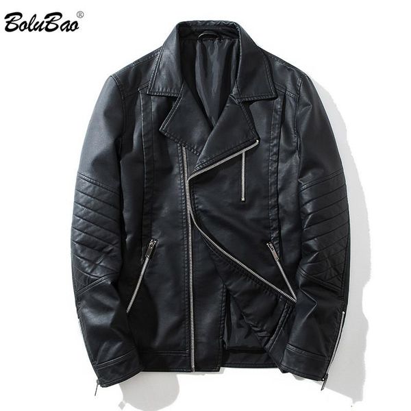 men's fur & faux bolubao brand men fashion leather jackets zipper pu coats male windproof locomotive jacket, Black
men's fur & faux bolubao brand men fashion leather jackets zipper pu coats male windproof locomotive jacket, Black
