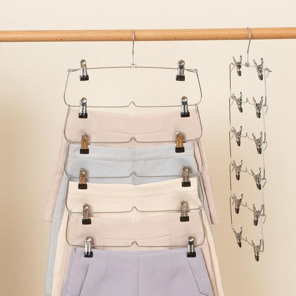 hangers & racks 6-tier metal pants rack foldable travel clothes hanger coats trousers skirts storage closet organizer underwear holder hook
hangers & racks 6-tier metal pants rack foldable travel clothes hanger coats trousers skirts storage closet organizer underwear holder hook