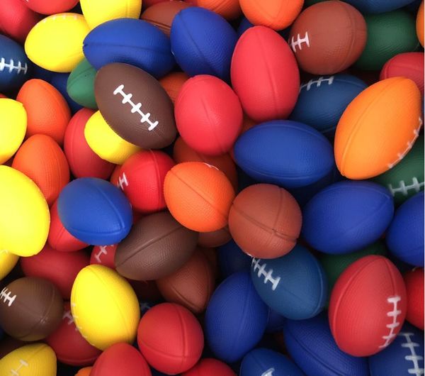 decompression toy sponge solid soft football pu ball american children training stress relief toys
decompression toy sponge solid soft football pu ball american children training stress relief toys