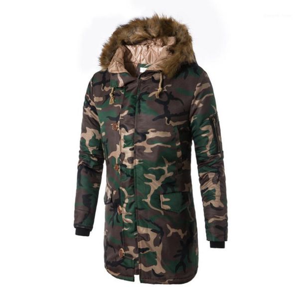 men's down & parkas russian winter long windproof jacket men thicken camouflage coat male fur collar hooded abrigos hombres, Black
men's down & parkas russian winter long windproof jacket men thicken camouflage coat male fur collar hooded abrigos hombres, Black