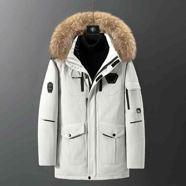 duck jacket down white men winter parka thick warm fur windproof male puffer coat windbreakers jaqueta masculina dropshipping, Black
duck jacket down white men winter parka thick warm fur windproof male puffer coat windbreakers jaqueta masculina dropshipping, Black