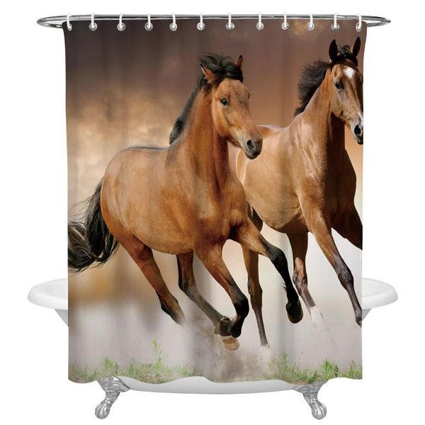 shower curtains brown running horse animal curtain decorative waterproof polyester fabric bathroom with hooks home bath decor
shower curtains brown running horse animal curtain decorative waterproof polyester fabric bathroom with hooks home bath decor