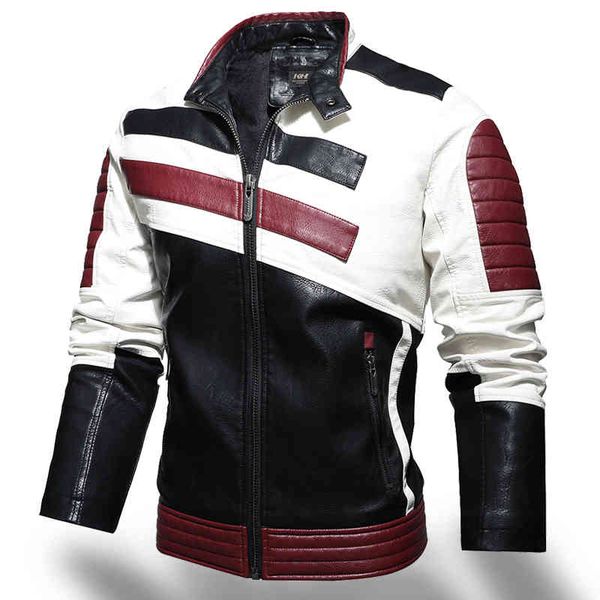 men winter leather ets casual coat 2021 mens fashion motorcycle et faux coats male fce warm slim fit bomber outerwear, Black
men winter leather ets casual coat 2021 mens fashion motorcycle et faux coats male fce warm slim fit bomber outerwear, Black