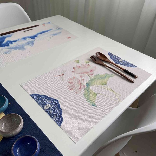 new style table mat pvc bowl ink painting home anti slip woven insulation scald
new style table mat pvc bowl ink painting home anti slip woven insulation scald