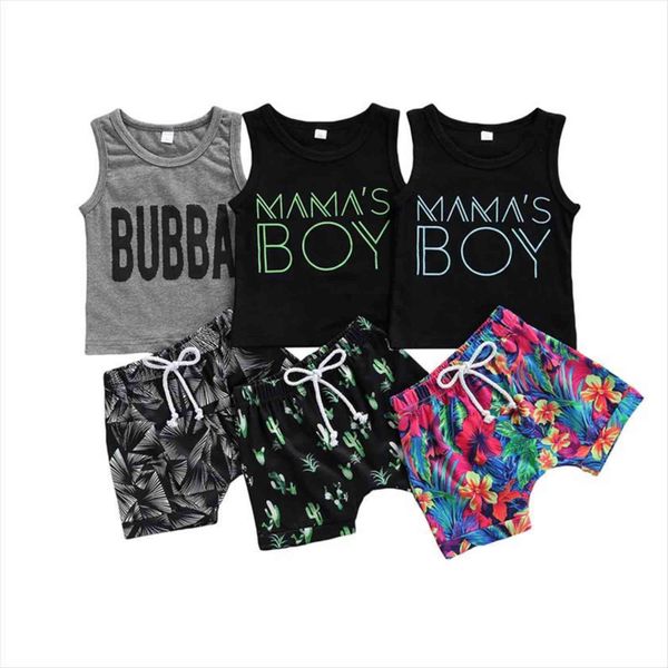 2pcs summer causal baby boys clothes sets letter sleeveless vest floral printed beach shorts 3 colors 0 3y, White
2pcs summer causal baby boys clothes sets letter sleeveless vest floral printed beach shorts 3 colors 0 3y, White