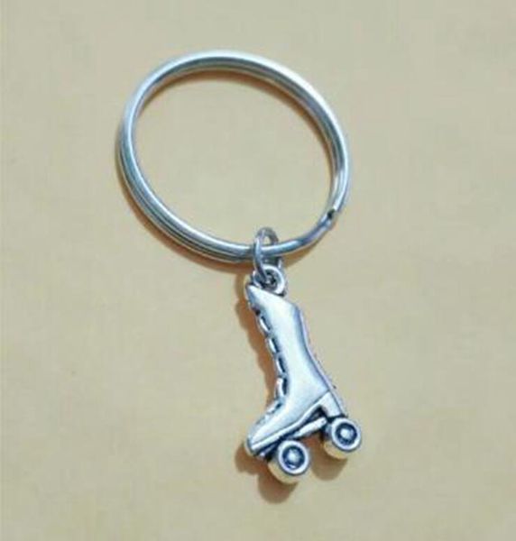 keychains 20pcs/lot split keyring roller skates 25mm key ring chain for bag holder charm pendant car chains women & men, Silver
keychains 20pcs/lot split keyring roller skates 25mm key ring chain for bag holder charm pendant car chains women & men, Silver