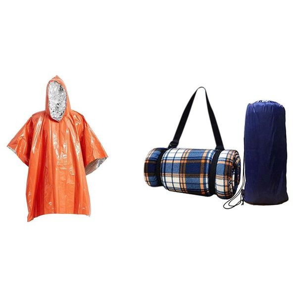 outdoor pads poncho waterproof thickened emergency raincoat thermal & picnic blanket
outdoor pads poncho waterproof thickened emergency raincoat thermal & picnic blanket