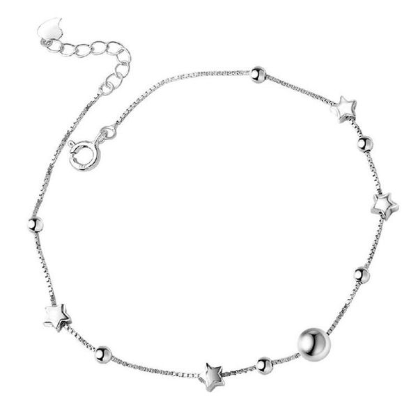 anklets 925 sterling silver anklet for women bohemian beads and star foot jewelry summer beach barefoot leg chain send girlfrie, Red;blue
anklets 925 sterling silver anklet for women bohemian beads and star foot jewelry summer beach barefoot leg chain send girlfrie, Red;blue