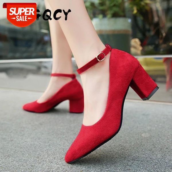 pumps women new spring autumn shoes buckle strap high heels fashion pointed wedding party square heel shallow string #ik07, Black
pumps women new spring autumn shoes buckle strap high heels fashion pointed wedding party square heel shallow string #ik07, Black