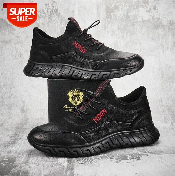 the first layer of nubuck leather casual sports men's shoes round toe low-black breathable sneakers #v08b
the first layer of nubuck leather casual sports men's shoes round toe low-black breathable sneakers #v08b