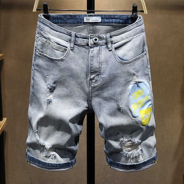 men's shorts man holes jeans fashion men cotton straight fit stretch denim summer for mqn8, White;black
men's shorts man holes jeans fashion men cotton straight fit stretch denim summer for mqn8, White;black